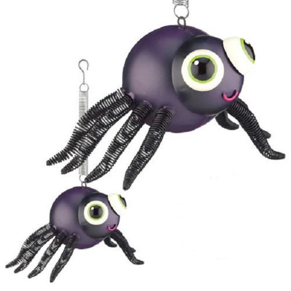 Halloween Metal Bouncie Spider for Home, Yard and Garden NEW - Picture 2 of 2